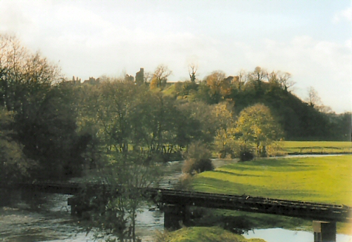 View from the River Dove