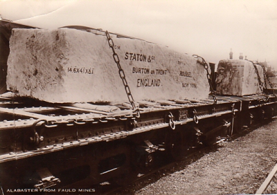 Transporting alabaster