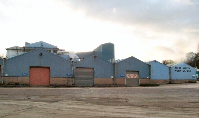 Gypsum works at Fauld