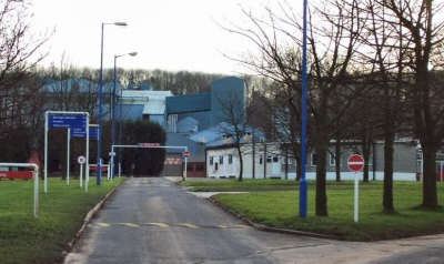 Gypsum works at Fauld